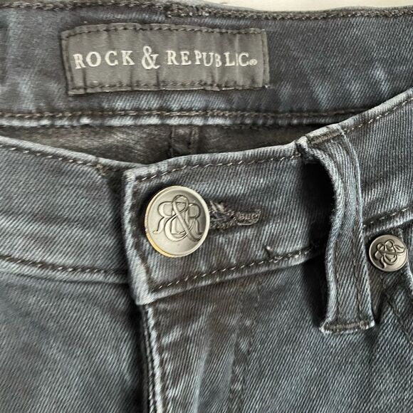 Rock & Republic Berlin Women's Size 8 Skinny Jeans - Picture 3 of 6